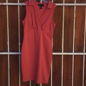 Kardashian Kollection Sleeveless V Neck dress sz L